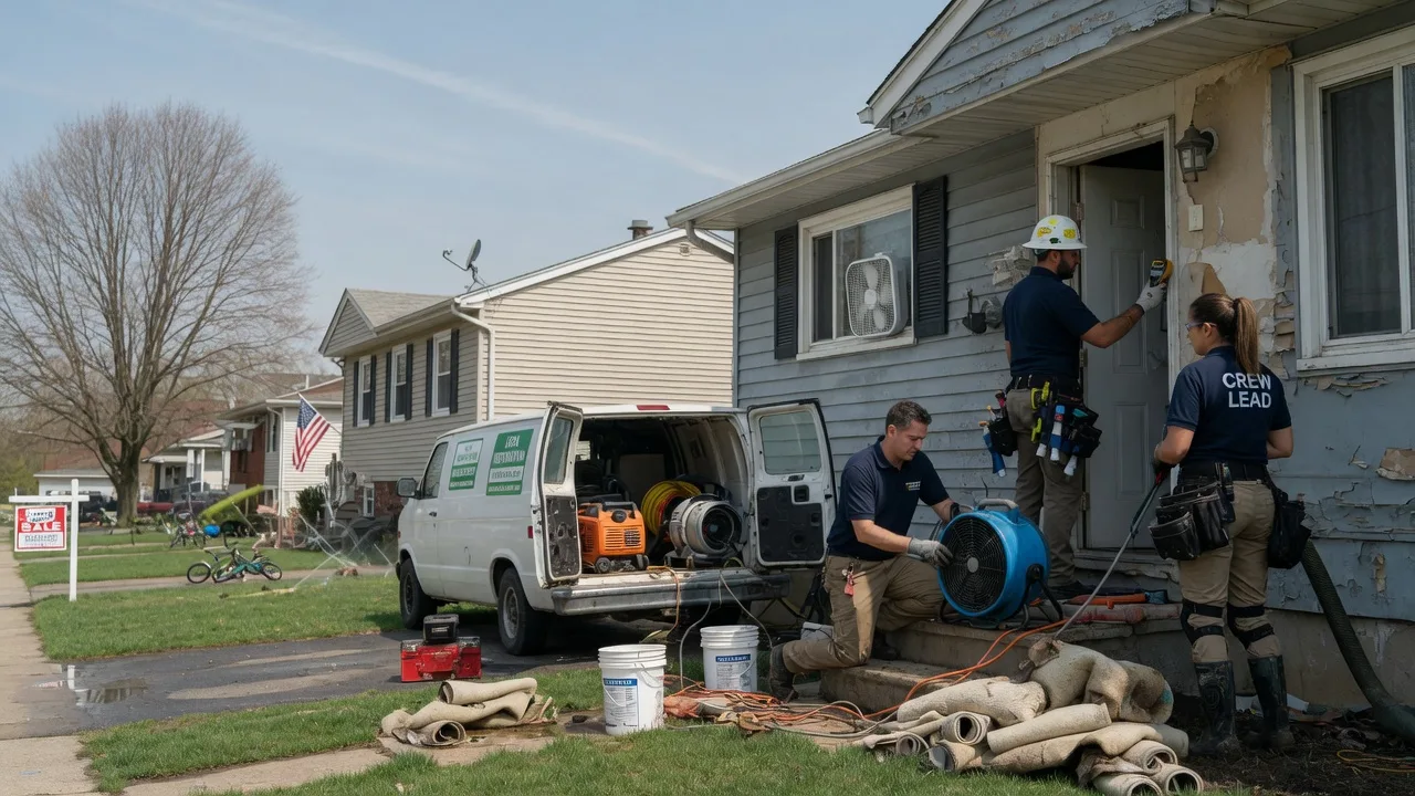 Flood Cleanup in Sicily Island, LA near me